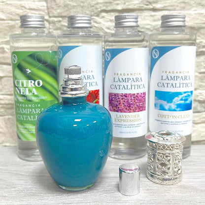 Lámpara Catalítica Aqua Marina + Fragancia Aroma Caribbean Passion 500ml - Elimina Olores Y Mejora La Calidad Del Aire_5
