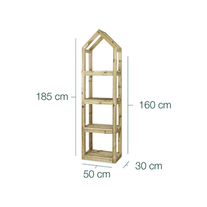 Estantería De Madera Para Plantas Campanile L Hortalia_3