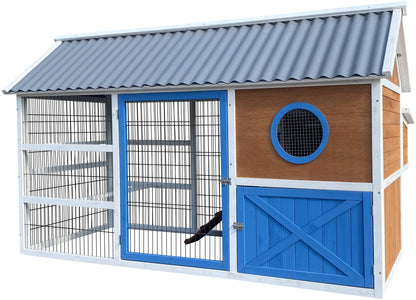 Caseta Aves Modelo Viena Gaun - 200 X 80 X 120 Cm_1