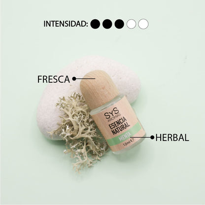 Esencia Natural Menta SYS Aromas 12 ml | Aroma Fresco y Herbal | Para Quemadores y Humidificadores_2