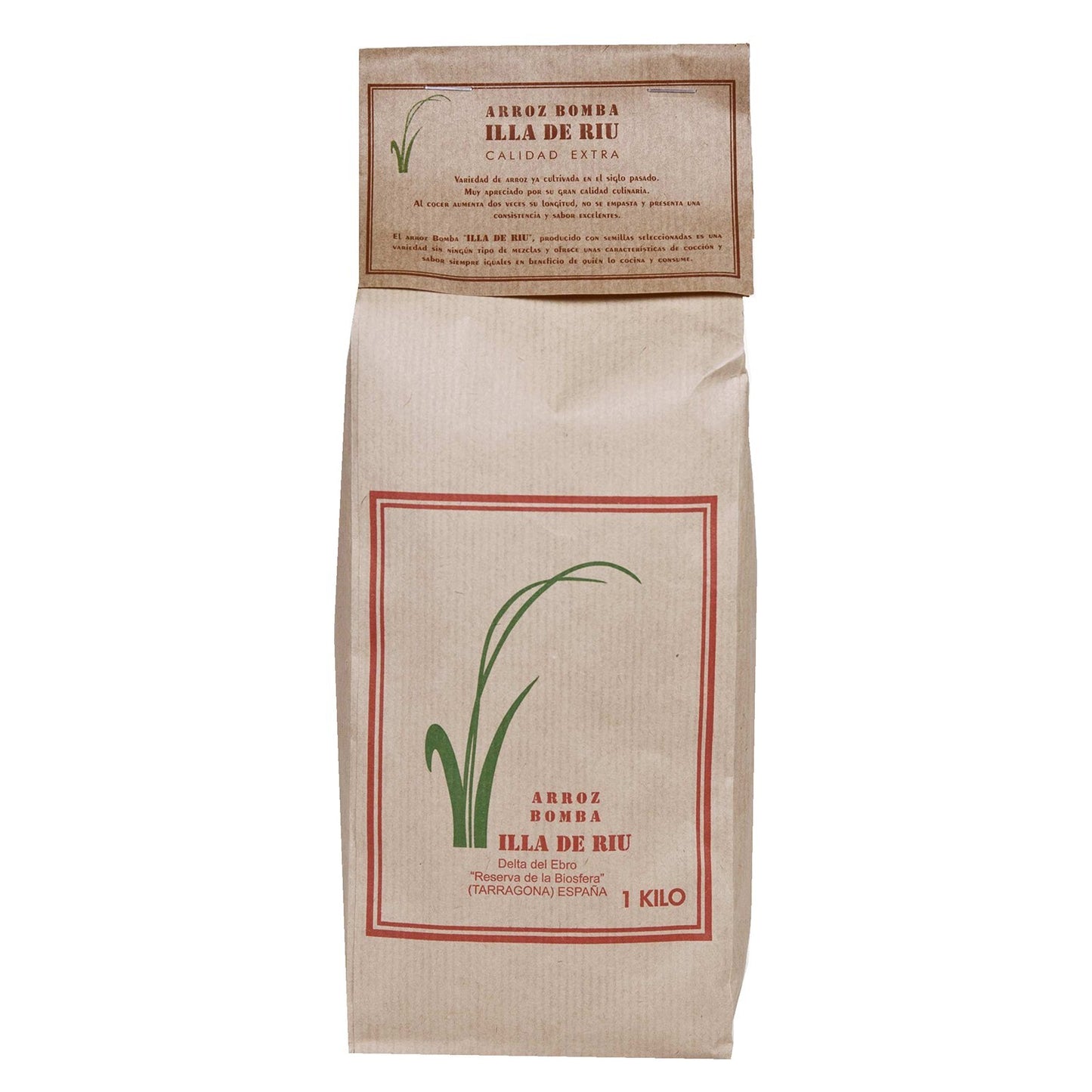 Arroz Bomba Illa De Riu 1 Kg._0