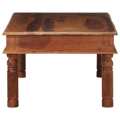 Mesa De Centro De Madera Maciza 110x60x40 Cm Acacia_1
