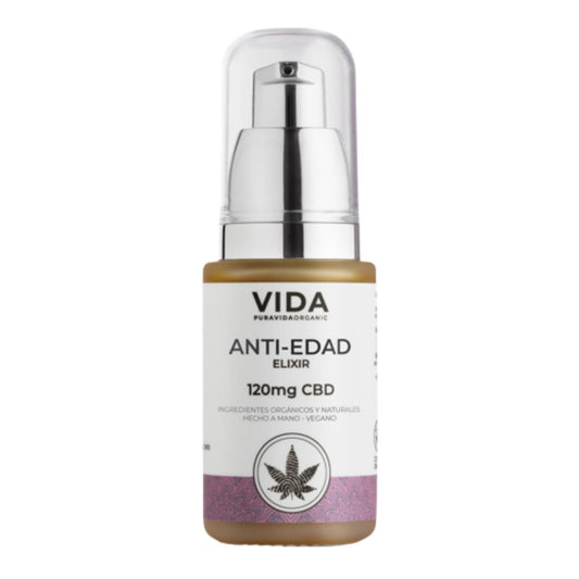 Elixir Facial Ant-Edad con CBD 30ml