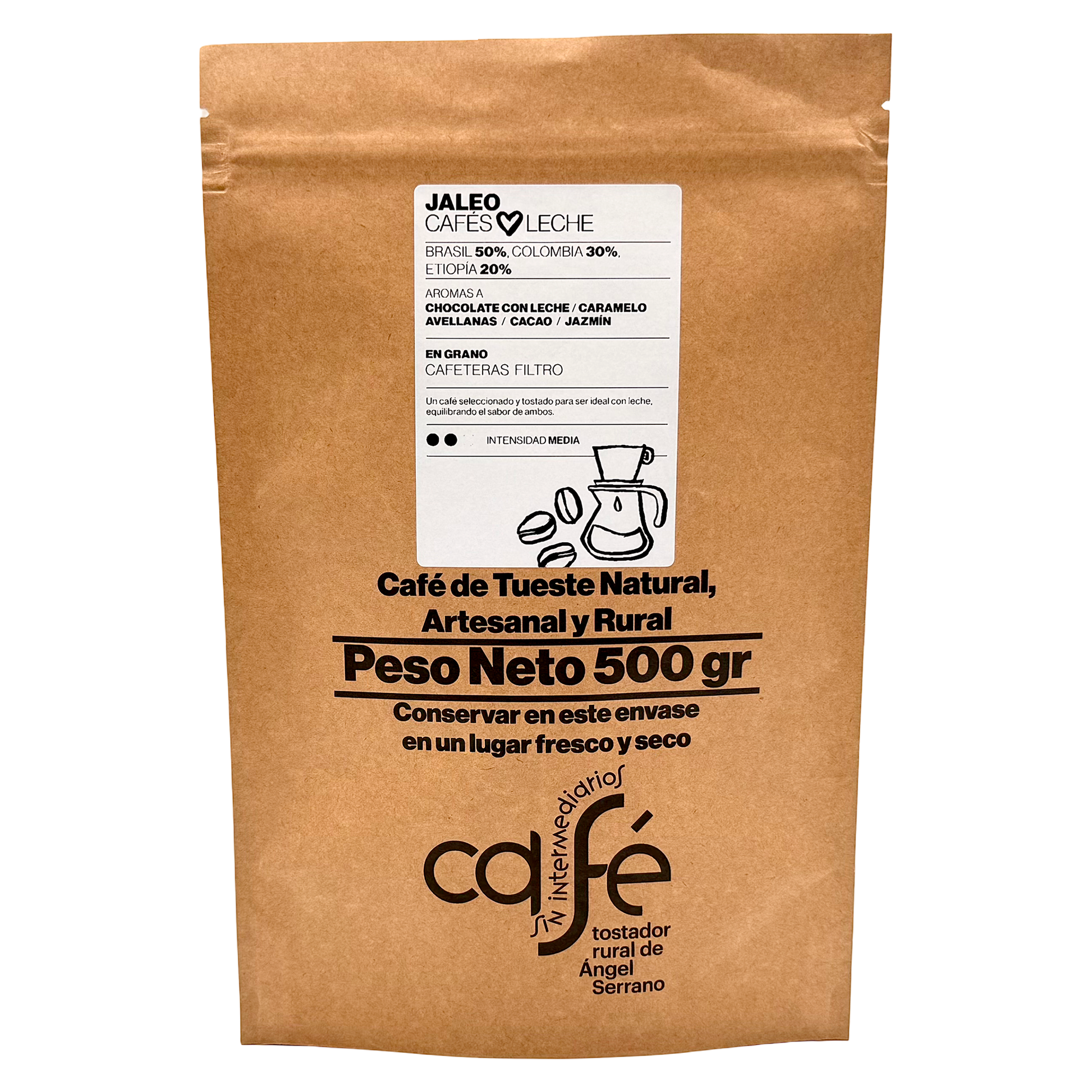 Cafe Sin Intermediarios Café Colombia Jaleo En Grano Para Filtro 500 G_0