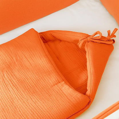 Nido De Bebé  En Algodón Bio Fresa