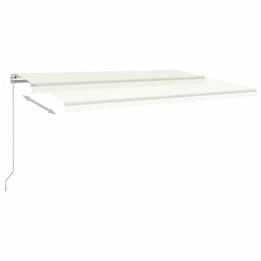 Toldo Retráctil Manual Crema 500x350 Cm_5