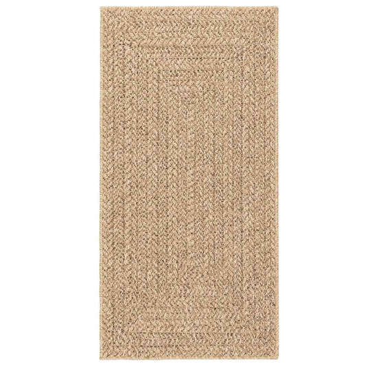 Vidaxl Alfombra Zizur Apariencia Yute Interior Exterior Beige 80x250cm_0