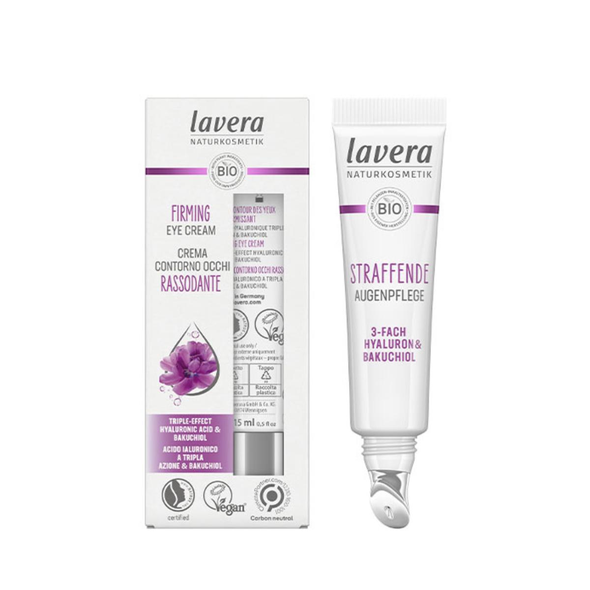 Contorno de ojos reafirmante, Lavera 15 ml