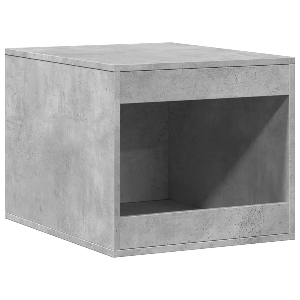 Vidaxl Mueble Arenero De Gatos Madera Gris Hormigón 47x59x42 Cm_0