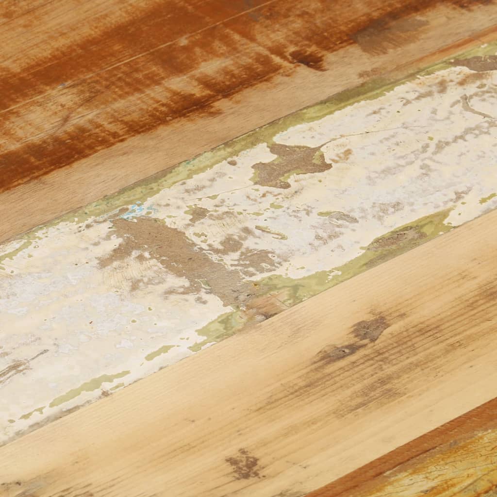 Mesa De Centro De Madera Maciza Reciclada 45x45x40 Cm_3