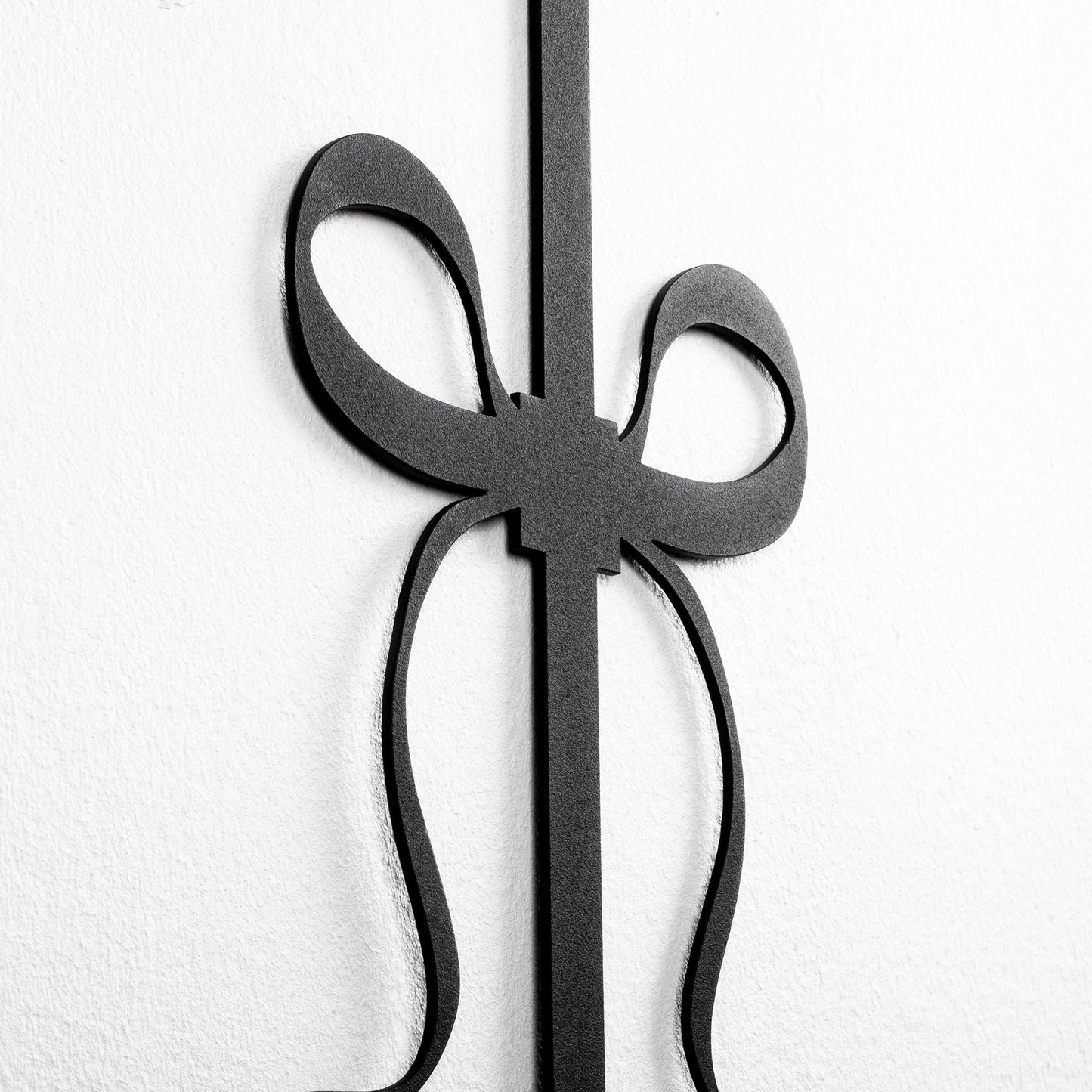 Aplique De Pared, Metal , Blanco negro, 15x28x57, Casquillo E 27 Max 40 W_3