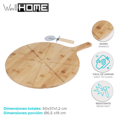 Well Home Set De 2 Piezas Para Cortar Pizza_1