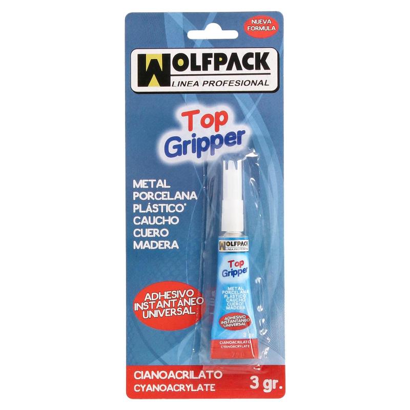 Pegamento Ciano Acrilato Wolfpack  3 Gramos_0