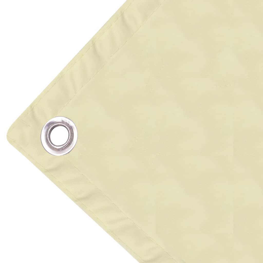 Vidaxl Toldo Para Balcón Tela Oxford 90x600 Cm Crema_2