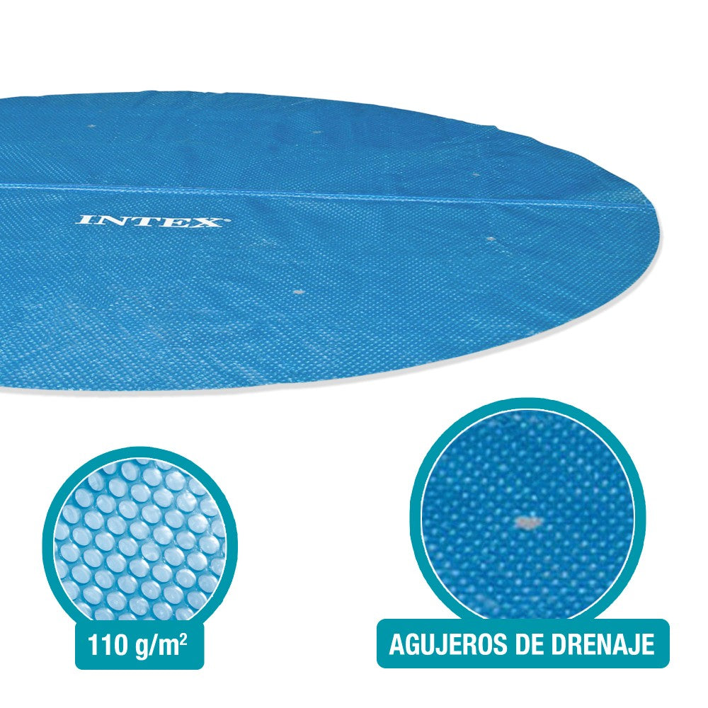 Cobertor Solar Intex Piscinas Redondas Ø244 Cm_3