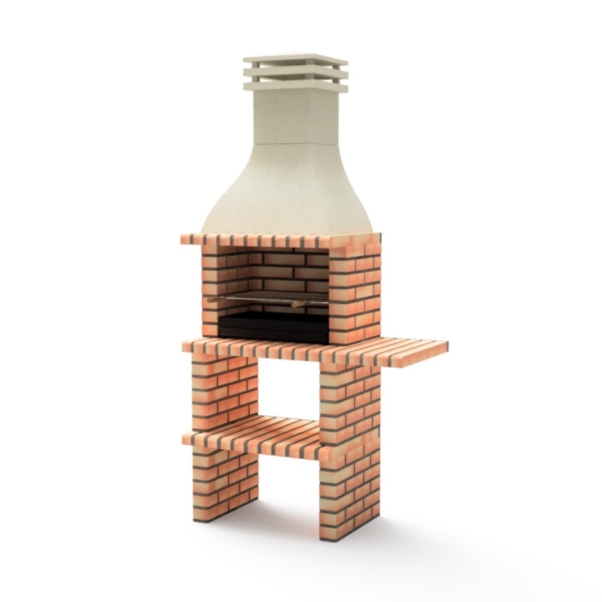 Barbacoa Taos Plus con mini bancada, Movelar