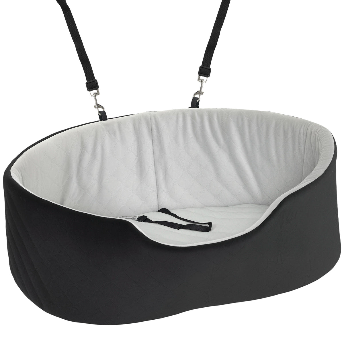 Pawhut Asiento De Coche Para Perros Pequeños Y Medianos Con Funda Extraíble_0
