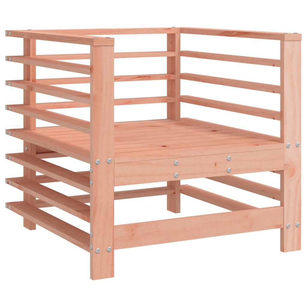 Vidaxl Juego De Muebles De Jardín 7 Pzas Madera Maciza Abeto Douglas_4