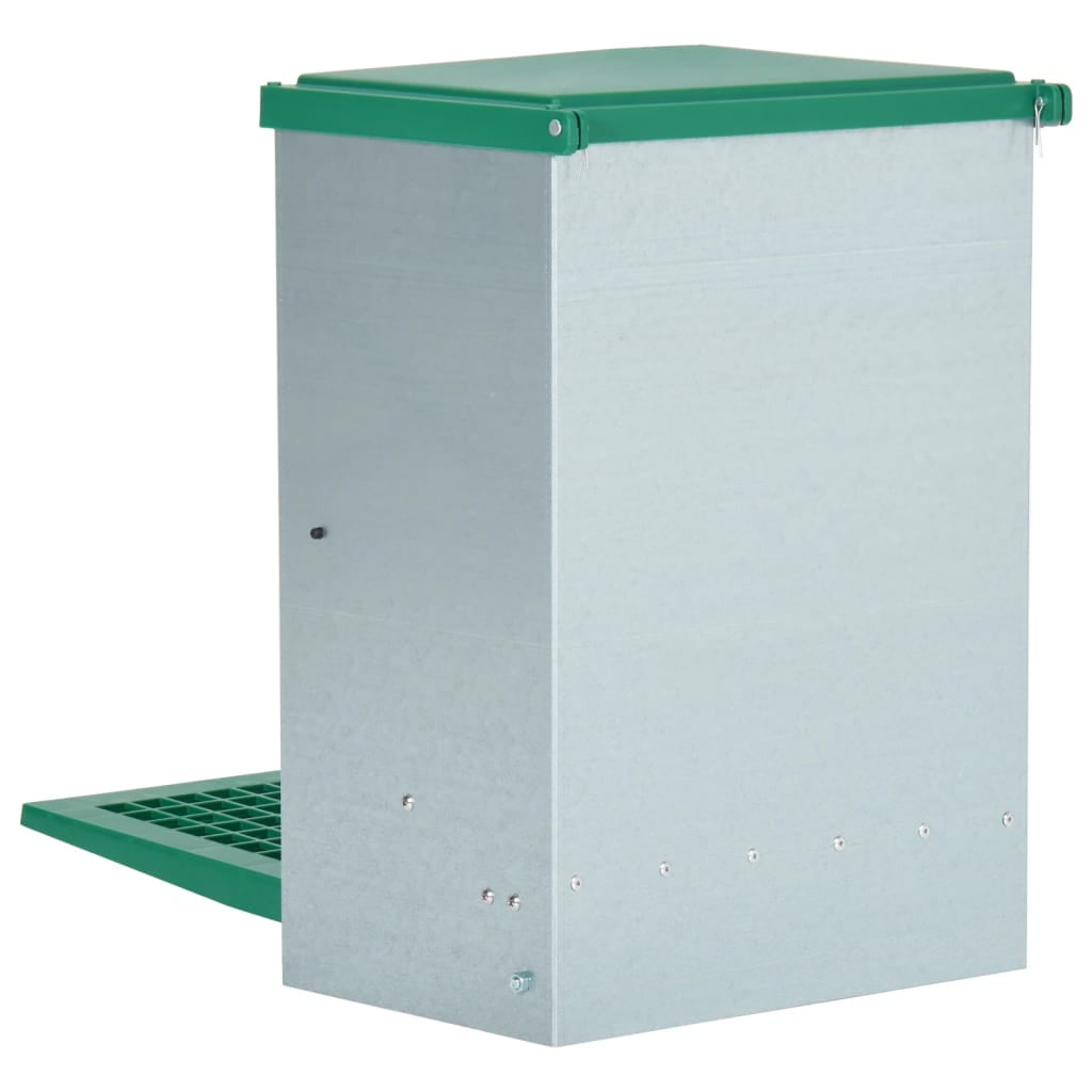 Vidaxl Comedero Automático Para Aves De Corral Con Pedal 12 Kg_4