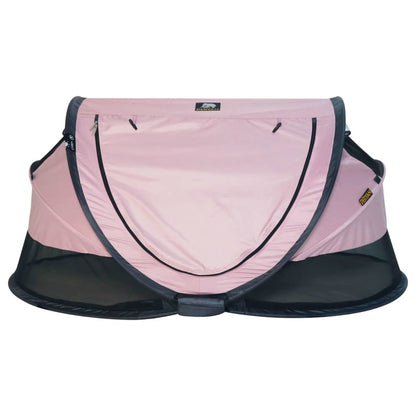 Deryan Cuna De Viaje Desplegable Toddler Luxe Con Mosquitera Rosa_1