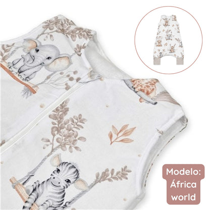 Saco De Dormir Con Patas 12 A 36 Meses Africa World_2