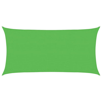 Vidaxl Toldo De Vela Hdpe Verde Claro 160 G/m² 3x6 M_0