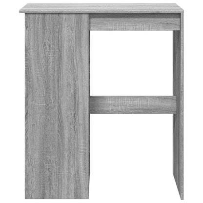 Mesa Alta Con Estantes Madera Gris Sonoma 90x47,5x103,5 Cm_2