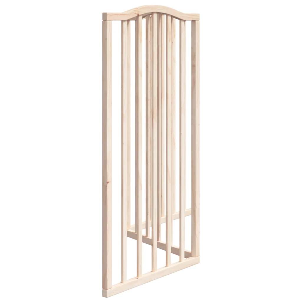 Vidaxl Puerta Para Perros Plegable 3 Paneles Madera De Álamo 150 Cm_4