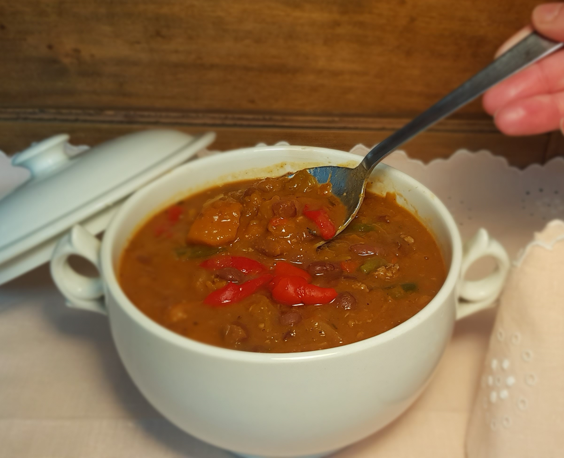 Alubias Picantillas En Calabaza