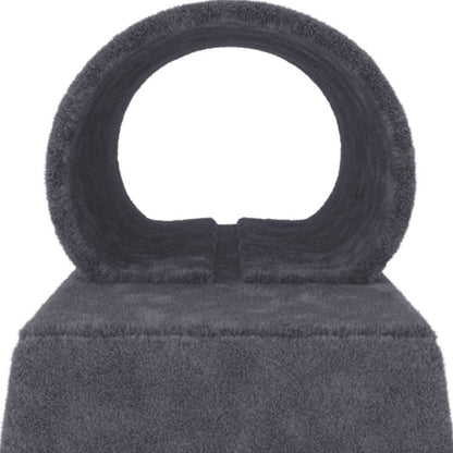 Vidaxl Rascador Para Gatos Con Túnel Y Escalera Gris Oscuro 55,5 Cm_5