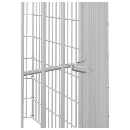 Vidaxl Recinto Animales Corral 8 Paneles Hierro Galvanizado 54x60 Cm_5
