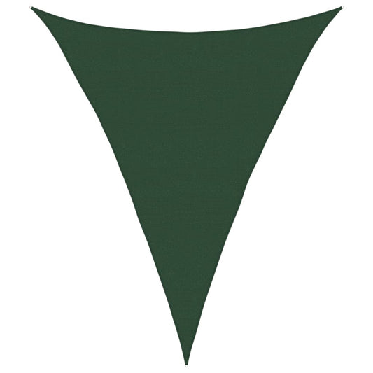 Vidaxl Toldo De Vela Verde Oscuro Hdpe 160 G/m² 5x6x6 M_0