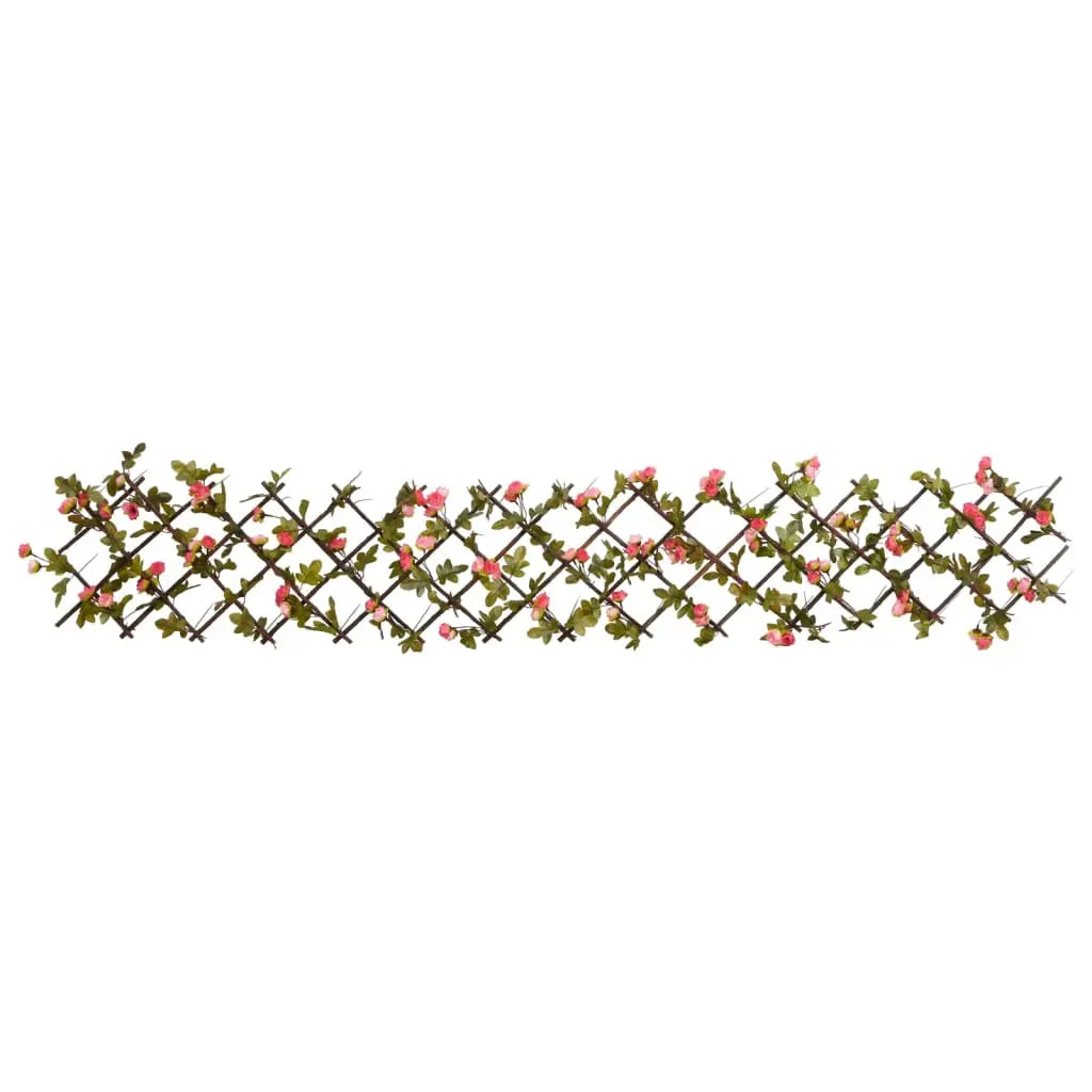 Enrejado Expansible Hiedra Artificial Rosa 5 Uds 180x20 Cm / Vetonek_1