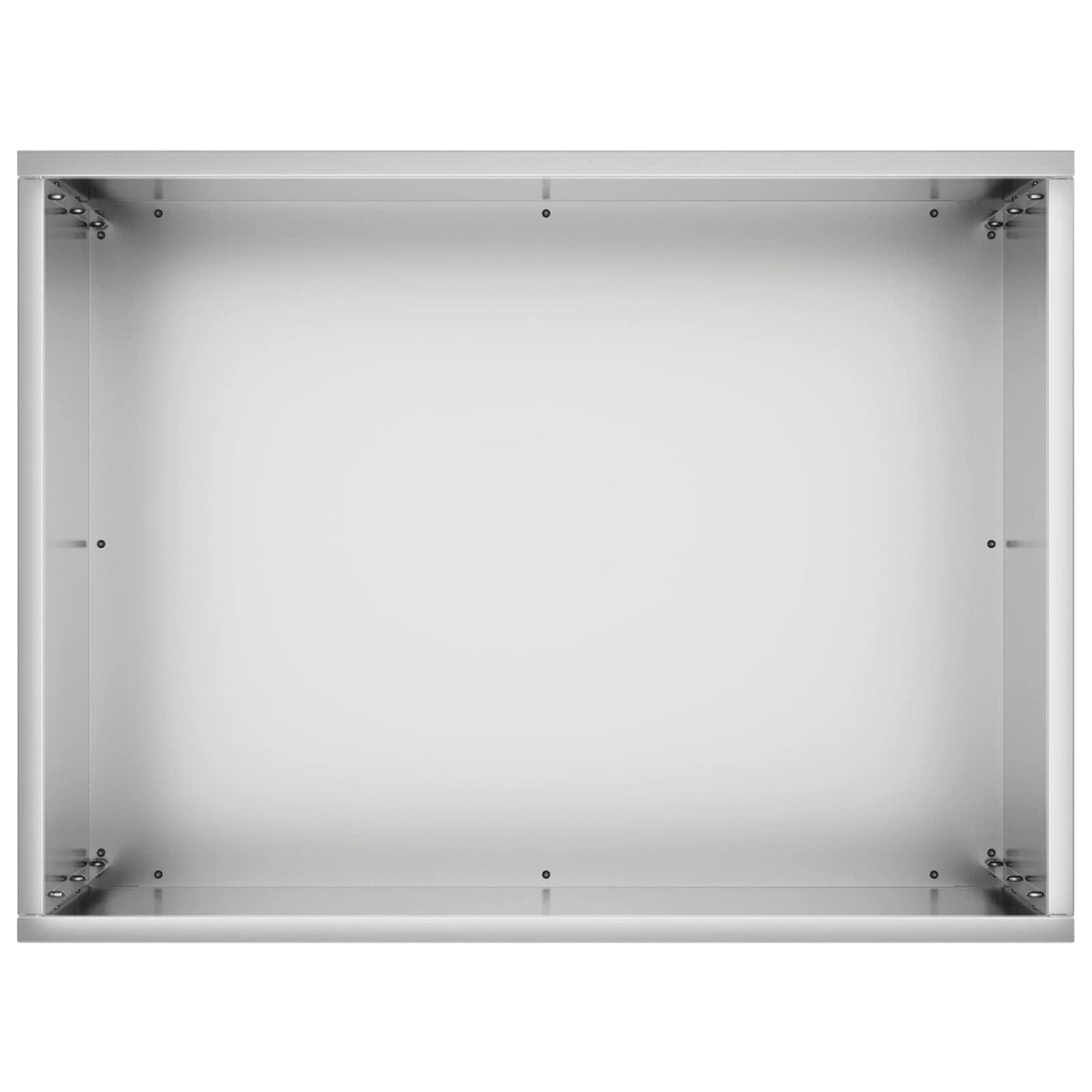 Macetero De Jardín Plateado 40 X 30 X 50 Cm Acero Galvanizado_3