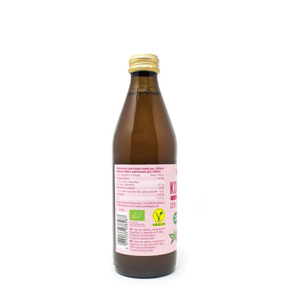 Kombucha Cereza y Menta BIO Voelkel 330 ml