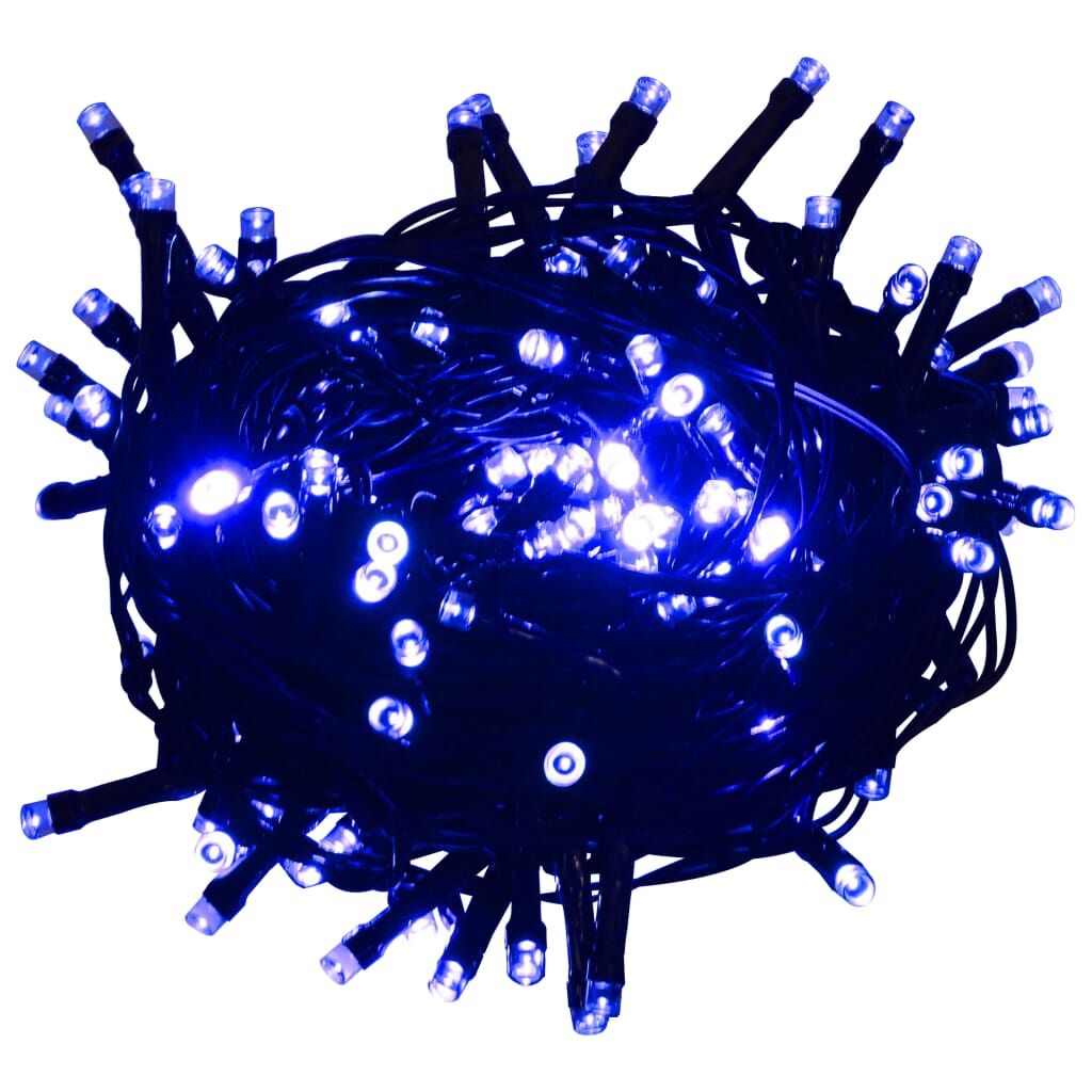Vidaxl Tira De Luces Leds Con 150 Leds Azul 15 M Pvc_0