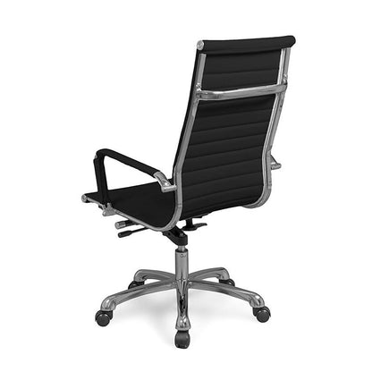 Silla De Oficina Boss Símil, Negro, 57 X 104–112 X 66_3