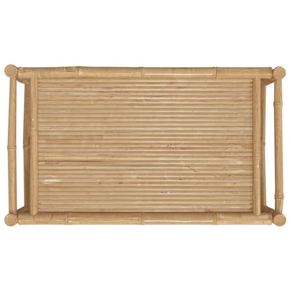 Vidaxl Mesa De Centro De Jardín Bambú 100x55x33 Cm_4