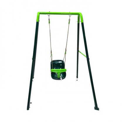 Columpio Individual Metalico Masgames Babol Con Asiento Bebe.