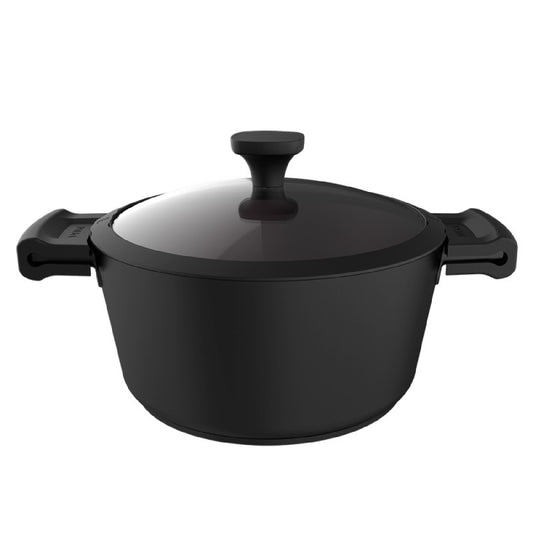 Olla Polka Experience 28 Pot Titan. Diámetro 28 Cm, Aluminio Fundido, Revestimiento Antiadherente Teflon Select, Apta Para Todo Tipo De Cocinas Y La_0