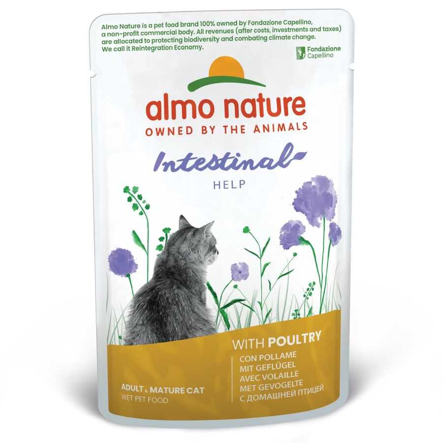 Almo Comida Humeda Gato Pouch 70gr Digestivo Con Aves_0