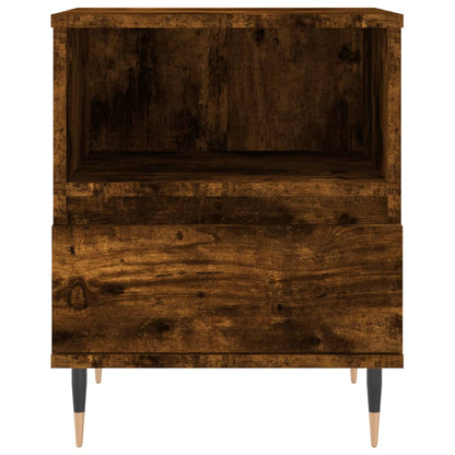 Mesita De Noche Madera De Ingeniería Roble Ahumado 40x35x50 Cm_3