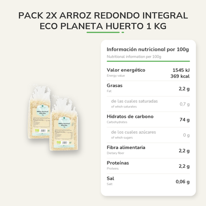 Información nutricional