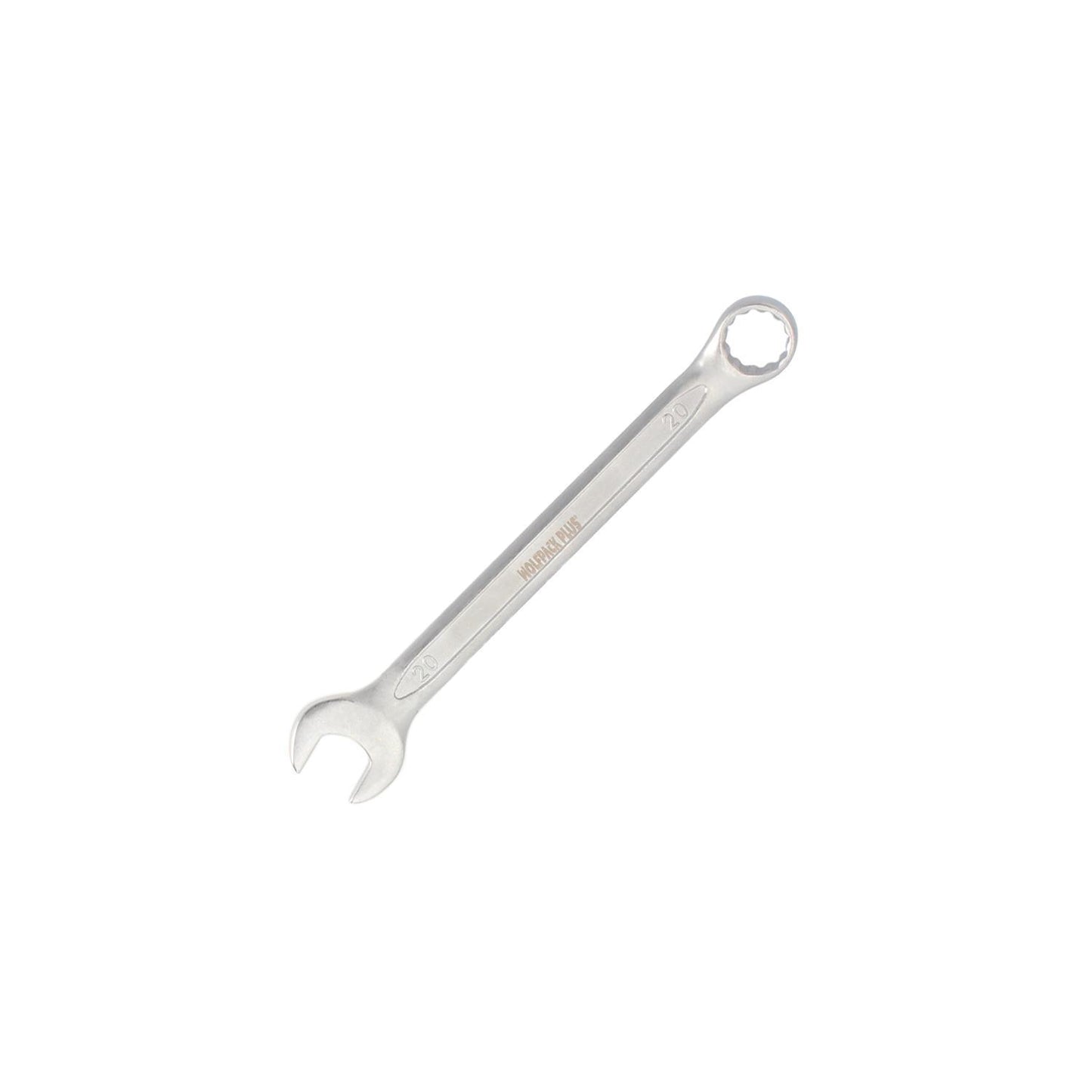 Llave Combinada Plus 20x20 Acero Cromo Vanadio Din 3113. Llave Doble Boca, Llave Fija, Llave Estrella