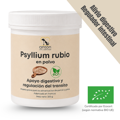 Psyllium ECO para perros y gatos – Tránsito intestinal – 300 g_0