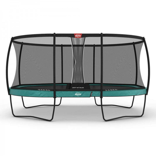 Cama Elastica Berg Grand Champion 520 + Red Deluxe Verde Safety Net Deluxe._0