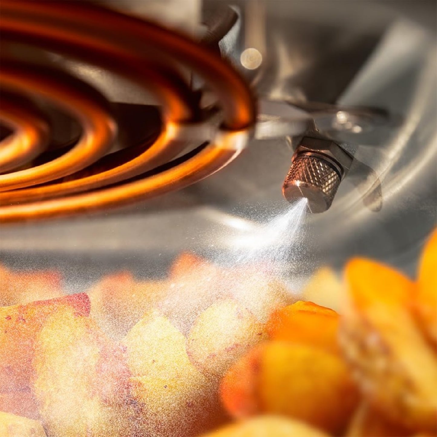 Freidora De Aire Sin Aceite De 5 L Cecofry Drip 5000 Air Fryer. 1500 W, Spray De Agua, 8 Menús, Tecnología Perfectcook, 80-200ºc, Ventana, Luz Inter_4