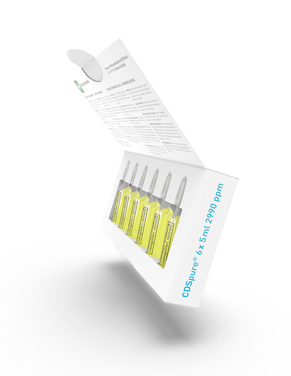 Aquarius Pro Life - Cdspure : Solución De Dióxido De Cloro 6x5ml En Ampollas De Vidrio