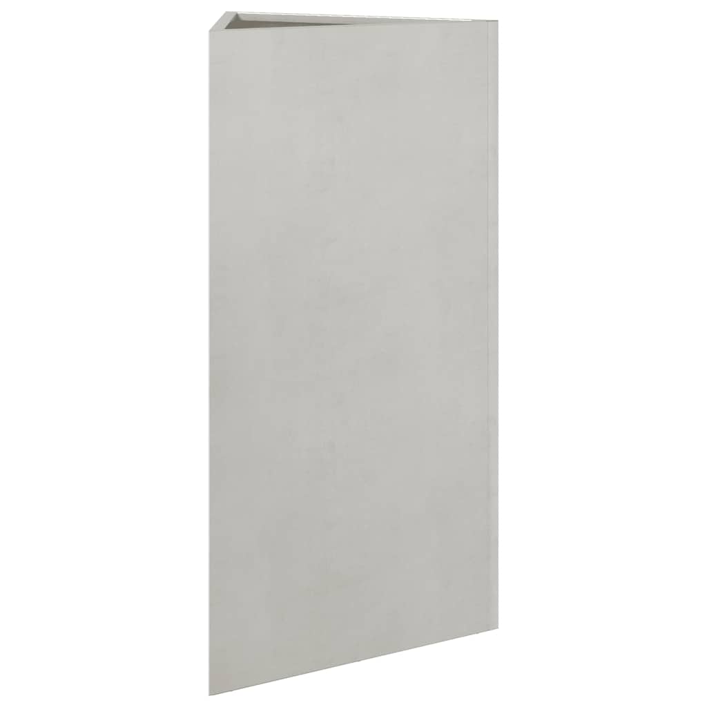 Jardineras Triangulares 2 Uds Acero Inoxidable 40x34,5x75 Cm_5