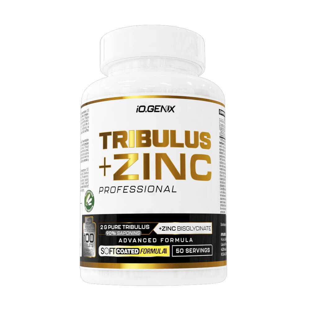 Tribulus + Zinc - 100 Tabletas - Tribulus - Io.genix_0